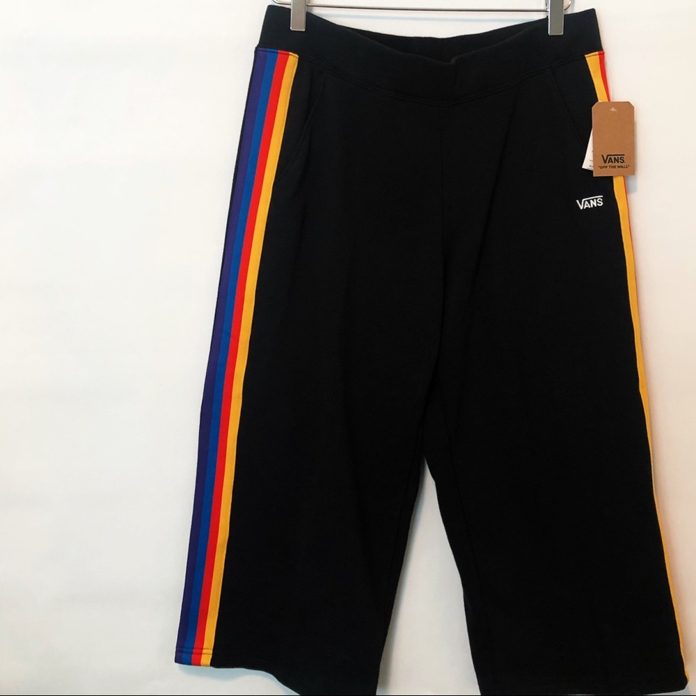 NWT Vans Rainee Striped Crop Pant (M) - Picture 5 of 11
